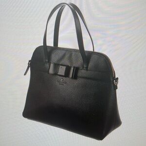Kate Spade New York - Medium Leather Maise Kirk Park Handle Bag with Bow